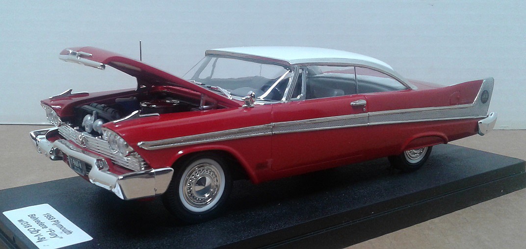 Gallery Pictures AMT 1958 Plymouth Christine Car (Red) Plastic Model ...