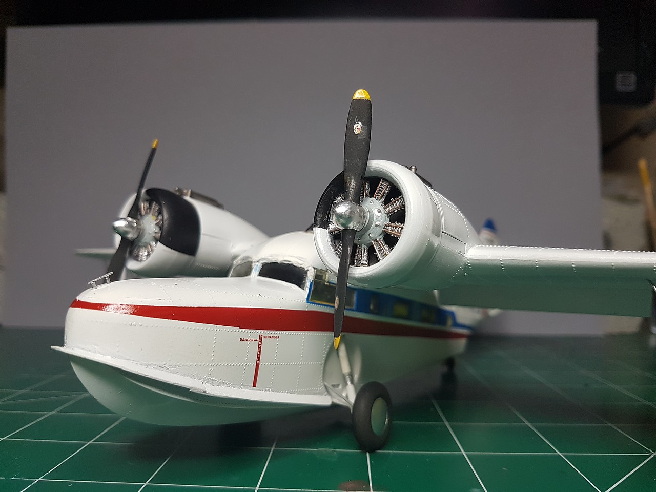 OA9 Goose Observation Amphibian Aircraft Plane Plastic Model Airplane Kit 1/48 Scale