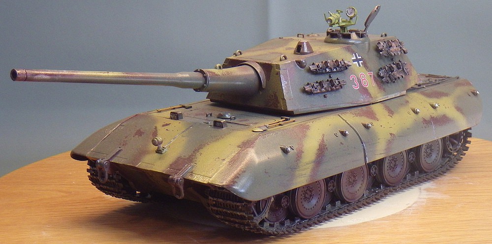 German E100 Super Heavy Tank -- Plastic Model Military Vehicle Kit -- 1 ...