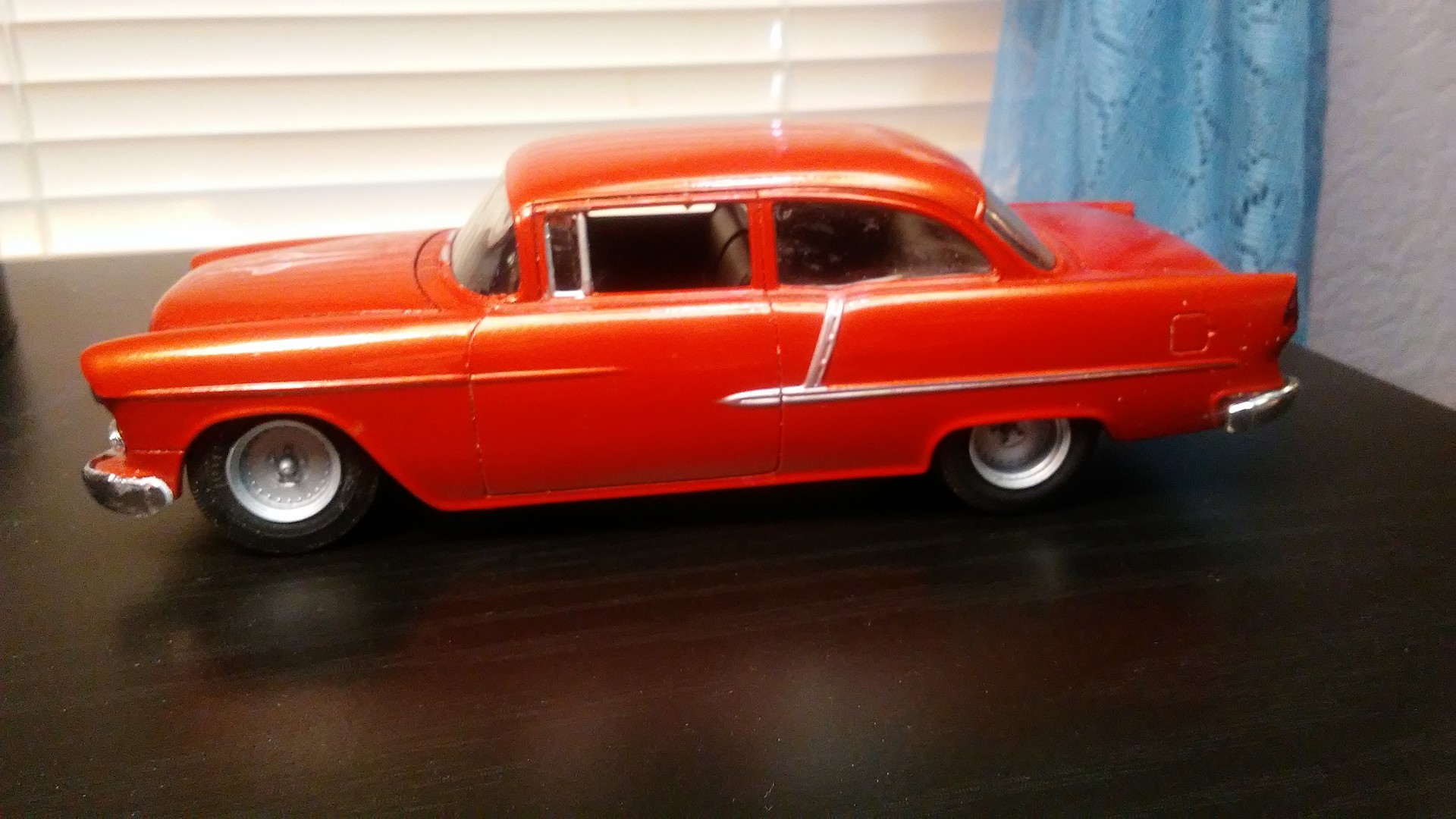 1955 Chevy Bel Air Sedan -- Plastic Model Car Kit -- 1/25 Scale ...