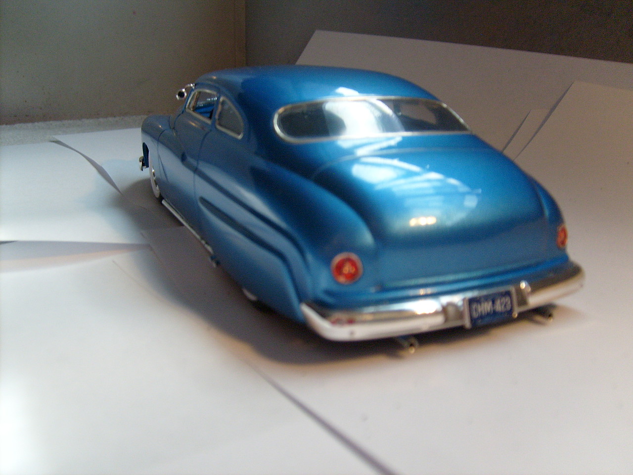 1949 Mercury Custom Coupe Plastic Model Car 3 In 1 Kit 125 Scale