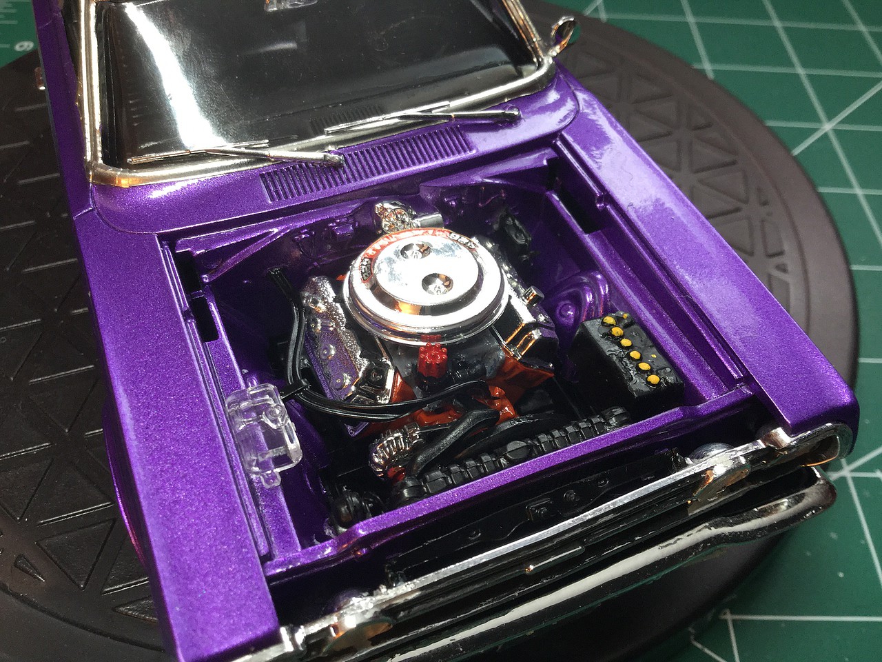 Sox/Martin '67 Plymouth GTX Plastic Model Car Kit 1/25 Scale