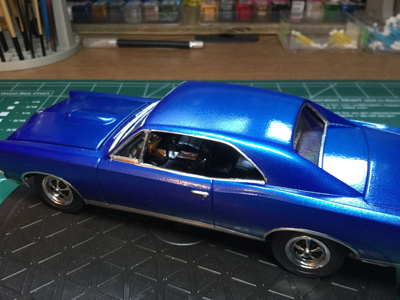 1967 Pontiac GTO -- Plastic Model Car Kit -- 1/25 Scale -- #710 ...