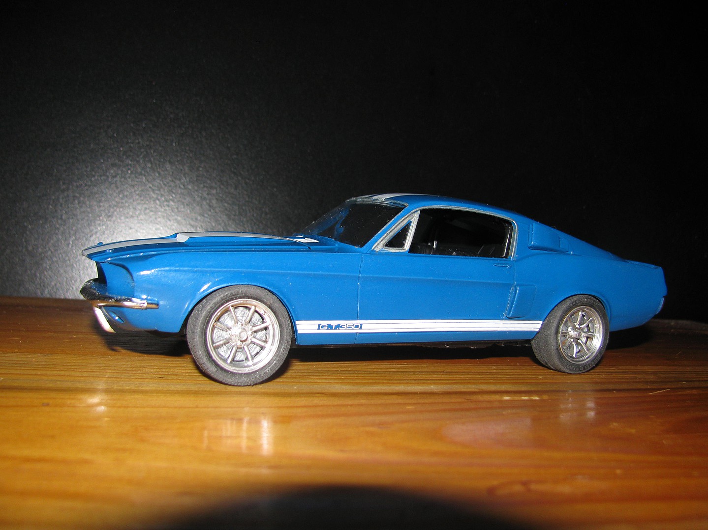 Gallery Pictures AMT 1967 Shelby GT350 Car (White) Plastic Model Car ...