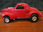 1940 Willy Coupe Currly's Gasser Drag Car