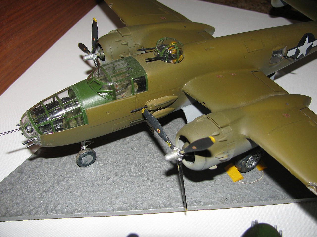 B25J Mitchell Bomber -- Plastic Model Airplane Kit -- 1/48 Scale ...