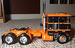 White Freightliner Dual Drive Tractor