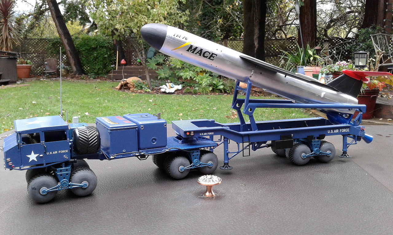 Teracruzer with Mace Missile -- Plastic Model Military Vehicle Kit -- 1 ...