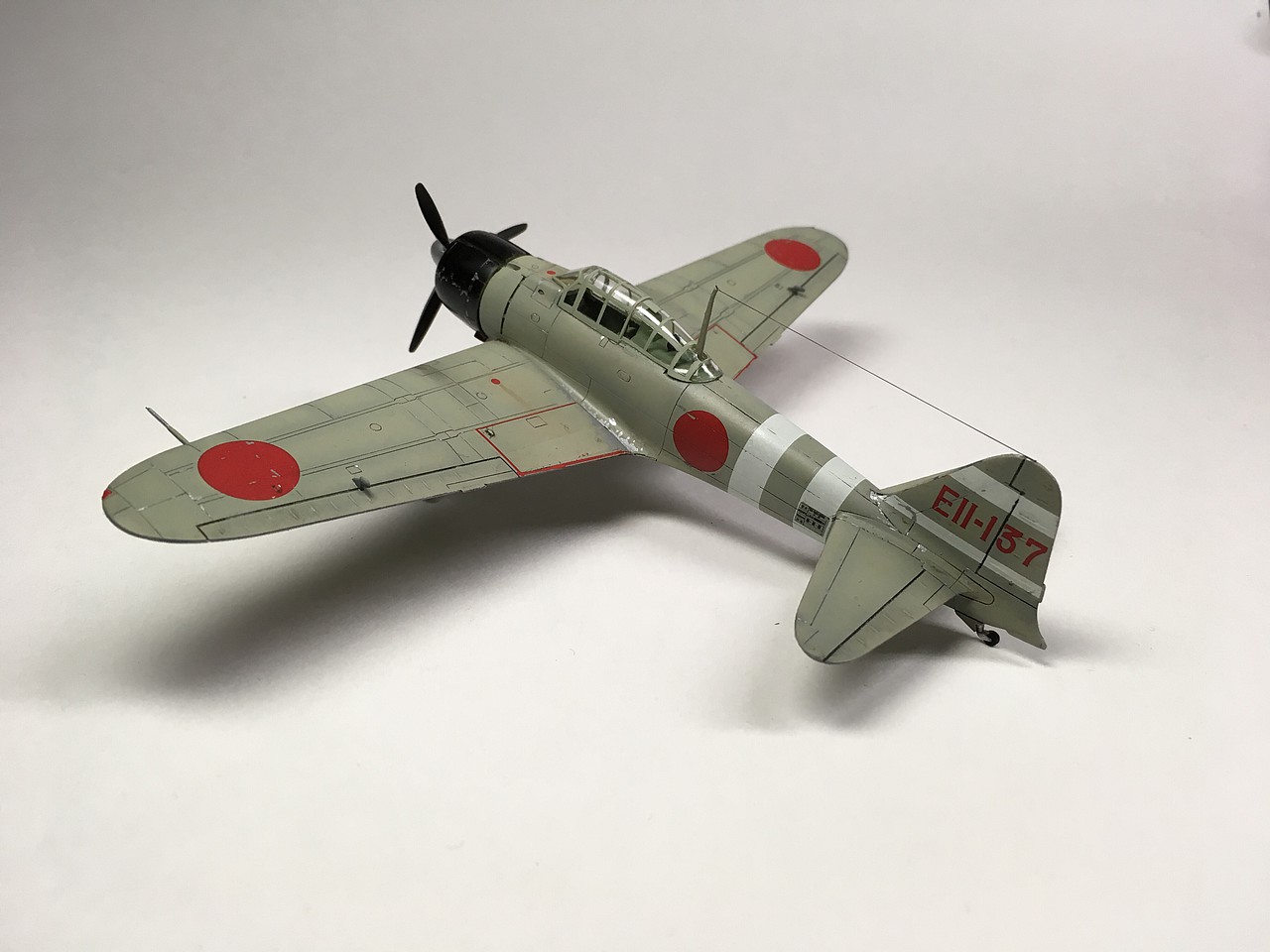 Mitsubishi A6M2 Zero Fighter Type 21 (Zeke) -- Plastic Model Airplane ...