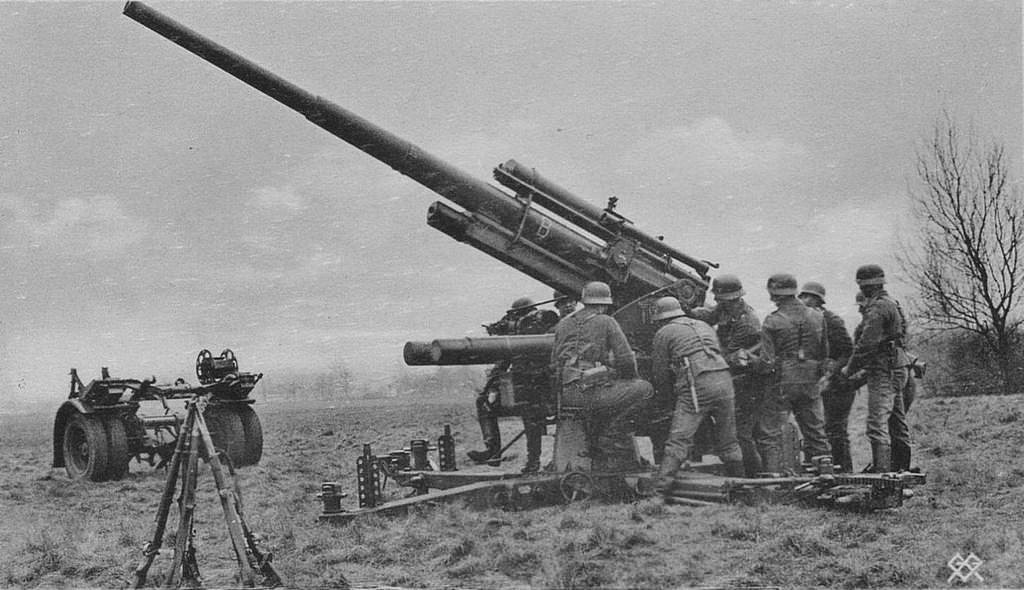 German 88mm Gun Flak 36 37 Pictures