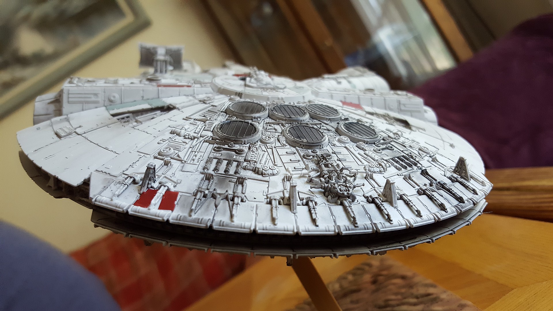 Maquette Star Wars Millennium Falcon 1/144 – Kit De Modèle Réduit Bandai Spirits, Neuf Sous Blister