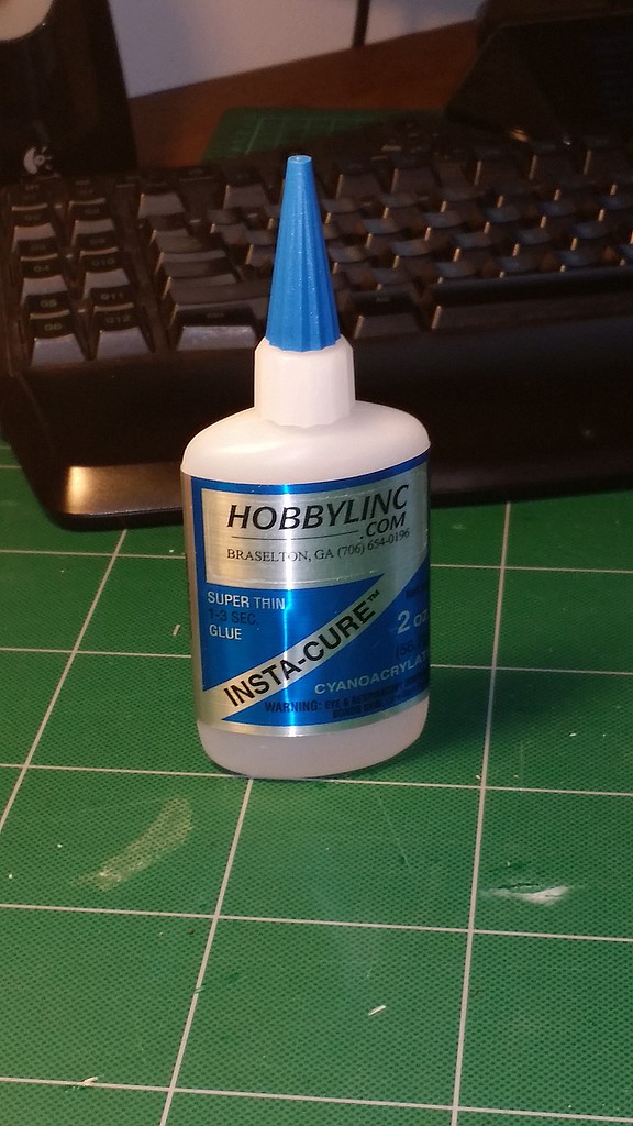 Hobbylinc Extra Fine Extender Tips (6) -- Glue Tip Glue Applicator