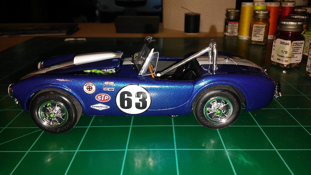 Gallery Pictures AMT Cobra Racing Team Shelby Cobra/'53 Ford Plastic ...