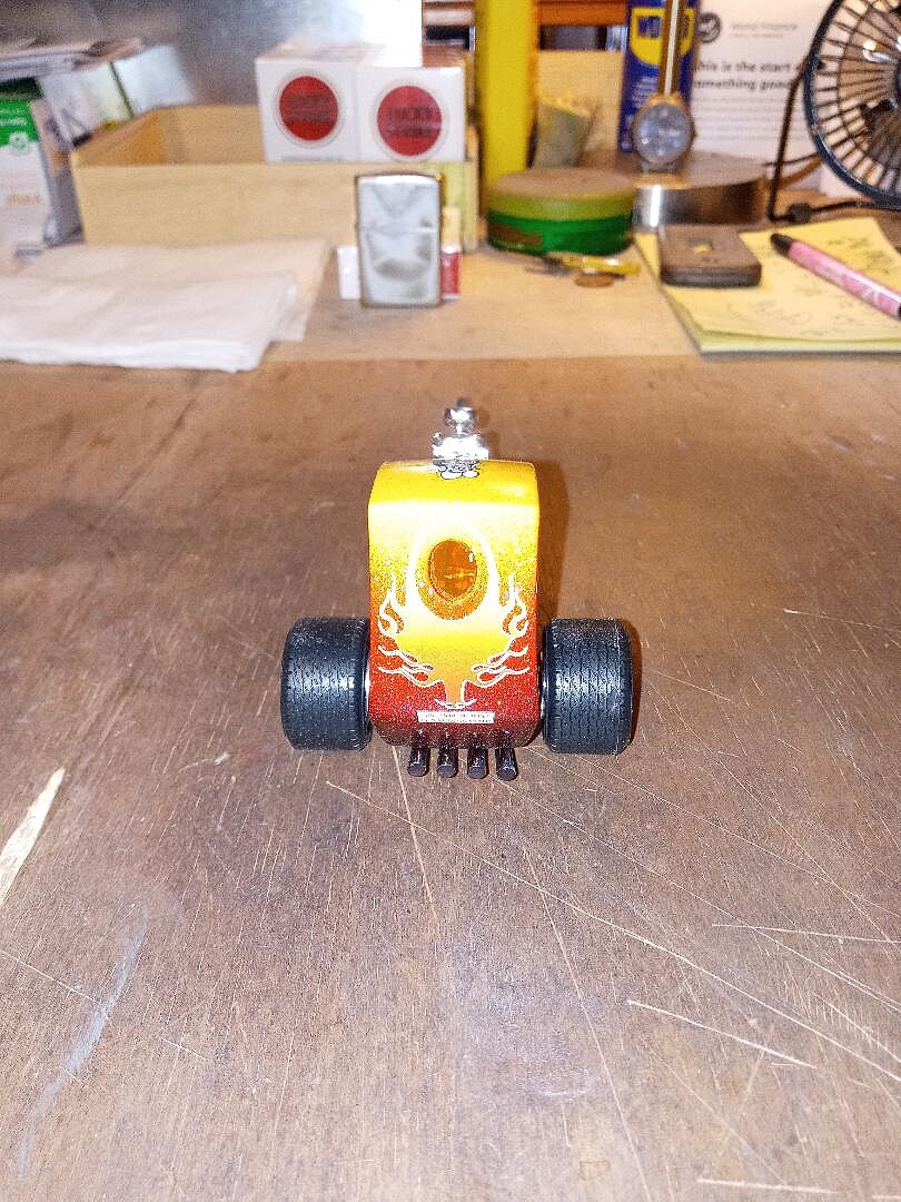 Ed Roth's Mail Box Chopper (Trick Trikes) -- Plastic Model Motorcycle ...