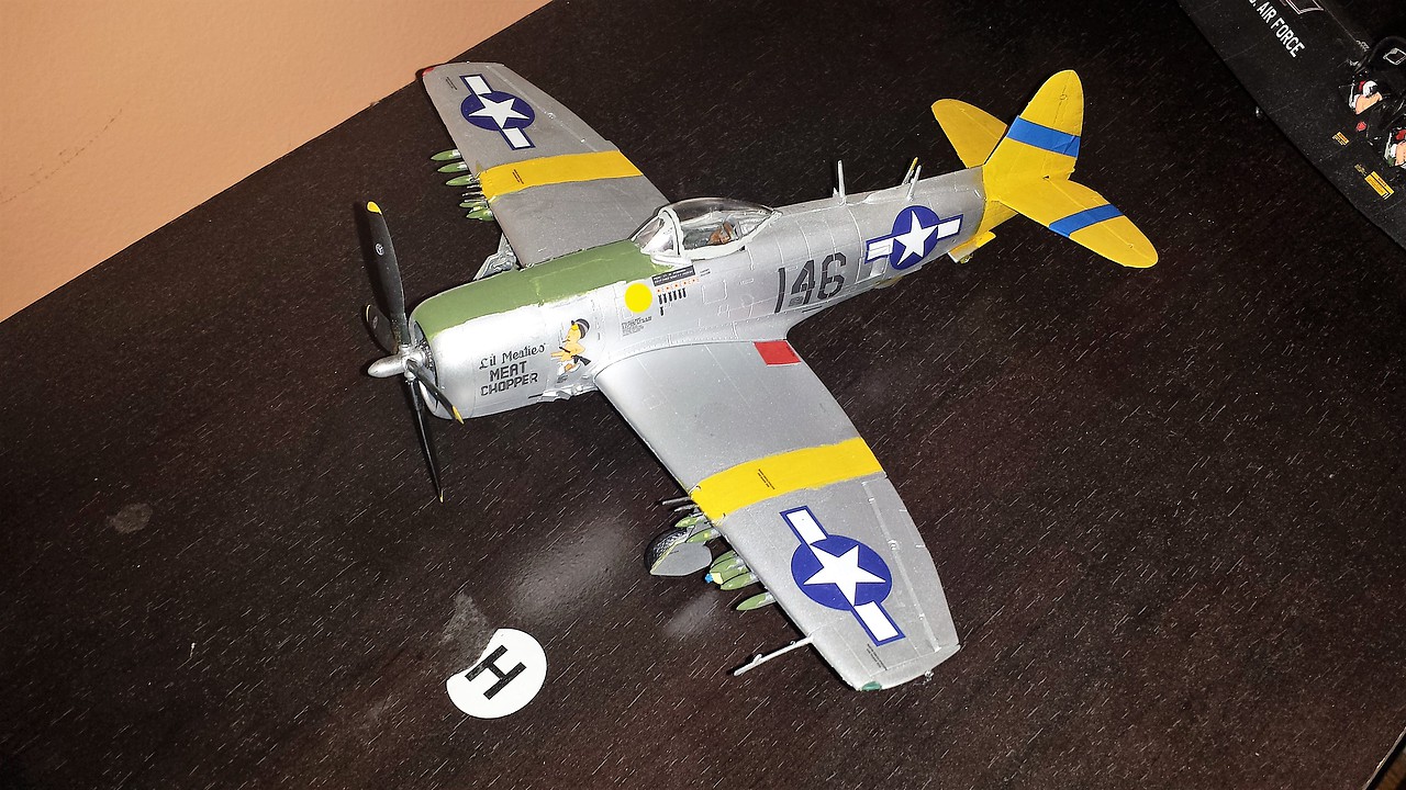 P-47N Thunderbolt -- Plastic Model Airplane Kit -- 1/48 Scale ...