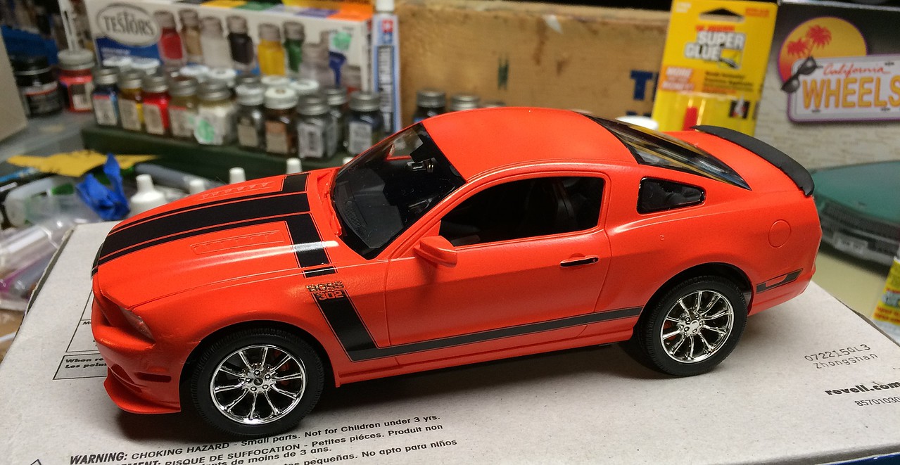 1/12 Scale Ford Mustang Model Car Kits