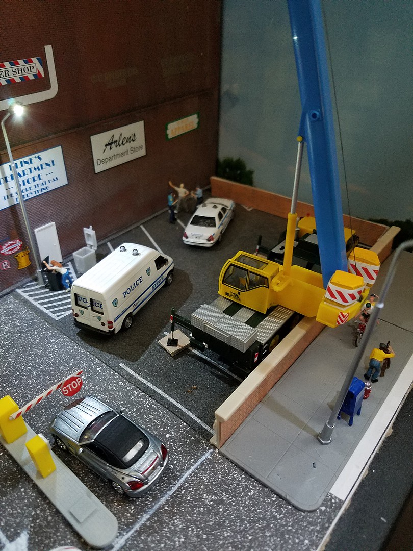 Flexible Parking Lot 8 x 61/2'' HO Scale Model Railroad Road