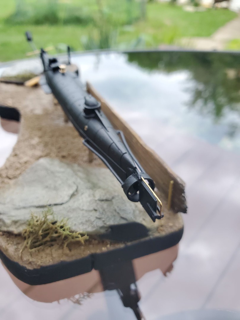 H.L. Hunley Confederate Submarine (111/2''L) Resin Model Submarine Kit 1/72 72001