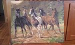 Home Run (Horses Running) (20''x16'')
