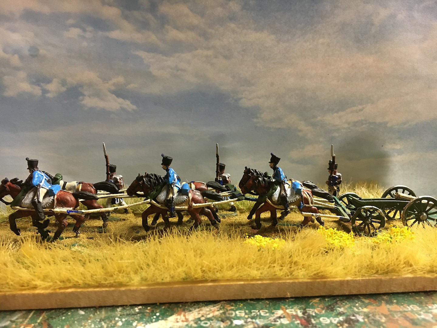 HAT 1/72-8105 Napoleonic French 6 Horse Limber Team x 3 Box out of catalog 