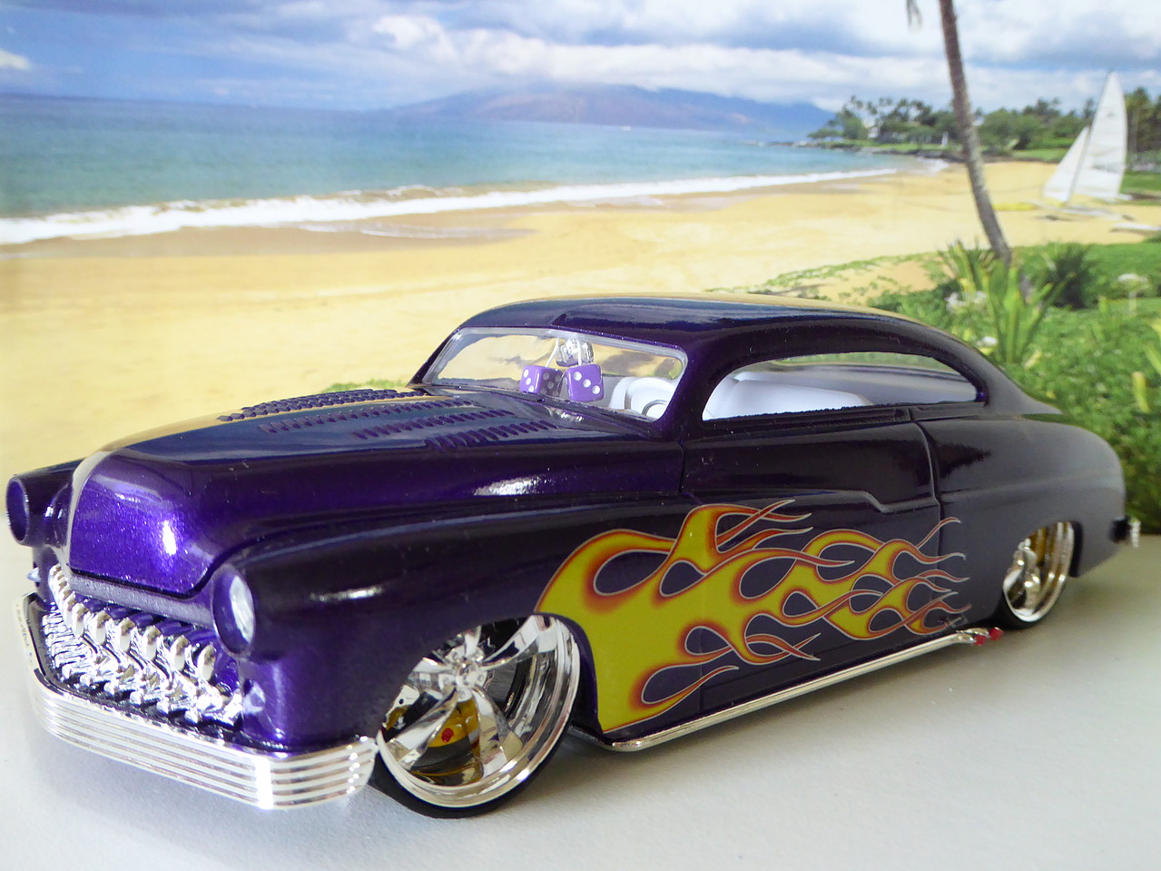 1949 Mercury Custom Coupe Plastic Model Car 3 In 1 Kit 125 Scale