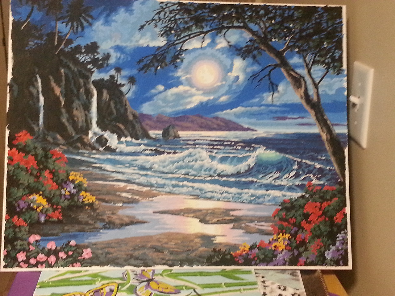 Dimensions Moonlit Paradise Paint By Number Kit #91185