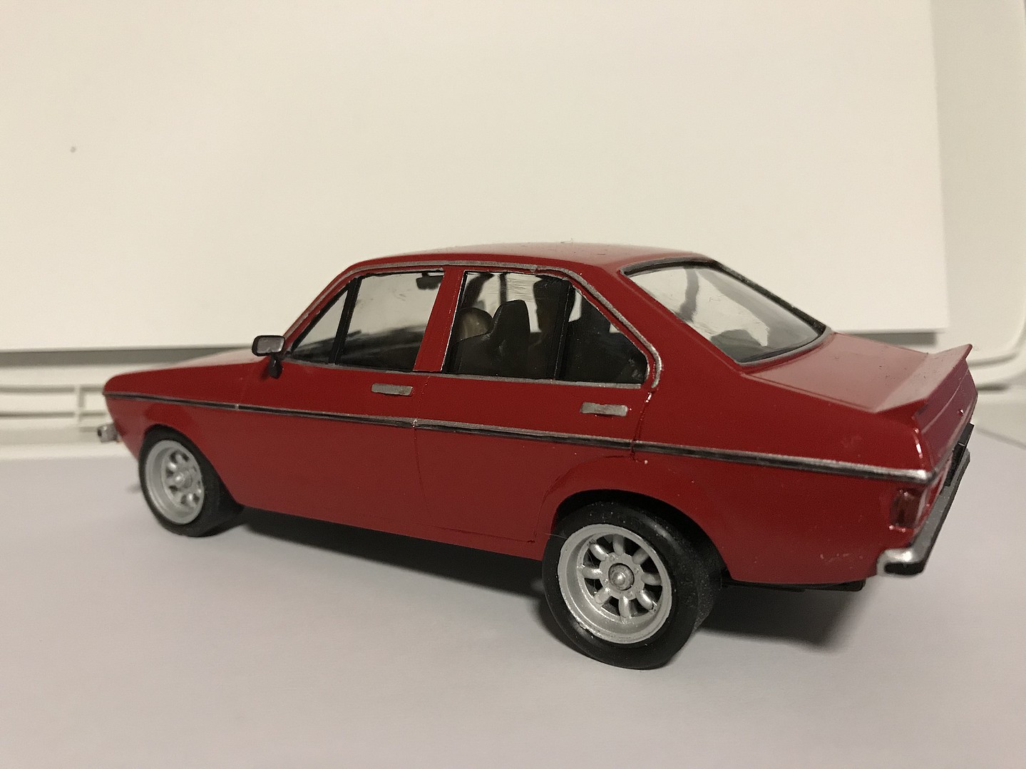 Ford escort sales plastic model kit