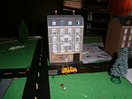 Two Town Houses Painted/Weathered