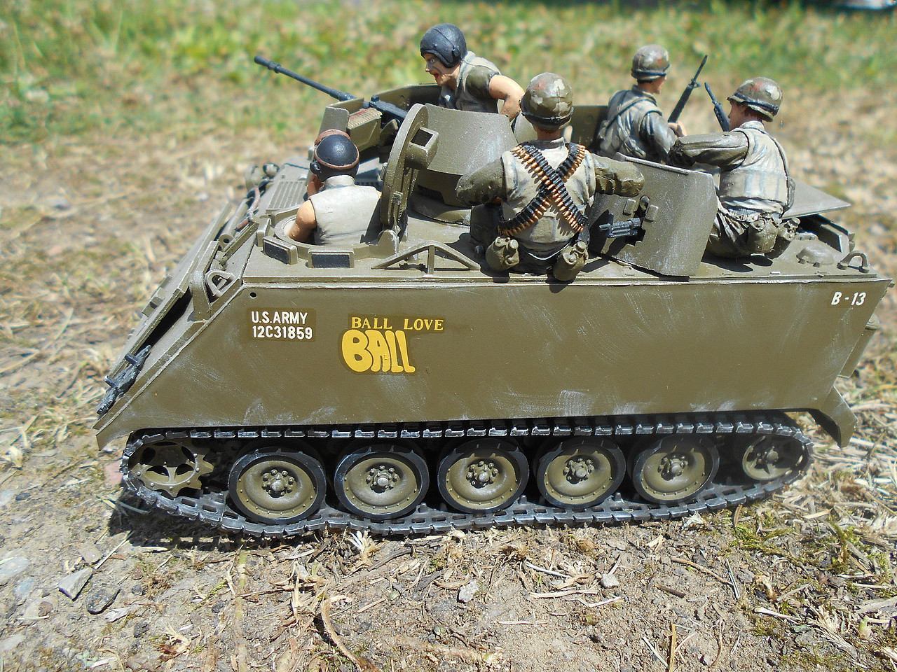 Gallery Pictures Tamiya US M113 ACAV Support Vehicle Plastic Model ...