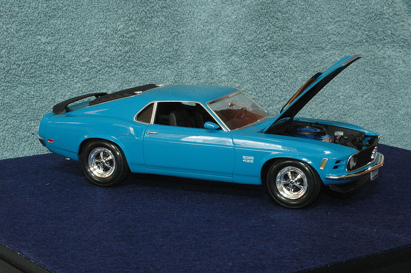 1970 Boss 429 Mustang 3'n1 -- Plastic Model Car Kit -- 1/24 Scale ...