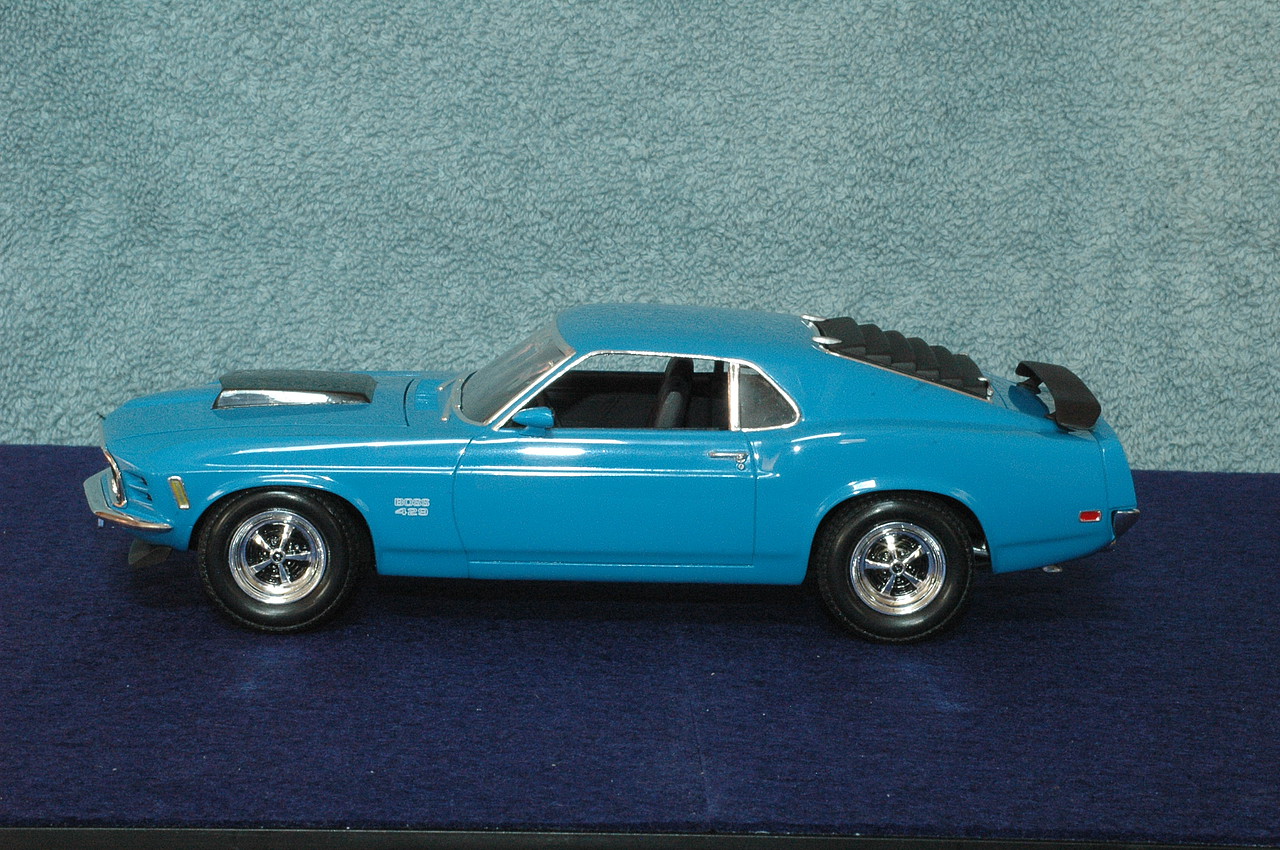 1970 Boss 429 Mustang 3'n1 -- Plastic Model Car Kit -- 1/24 Scale ...