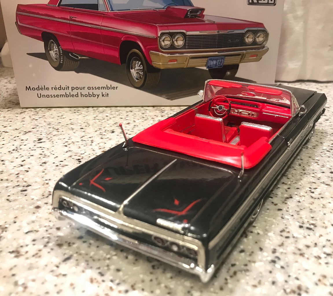 Revell 14557 1964 Chevy Impala SS Lowrider 1/25 Scale Model Kit