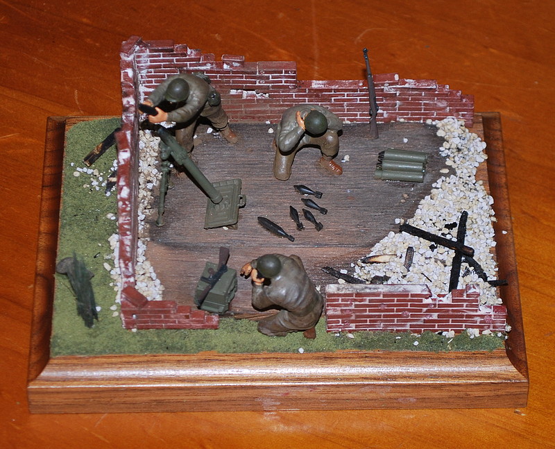 Gun And Mortar Team 1:35 Figure Plastic Model Kit 35086 TAMIYA U.S 