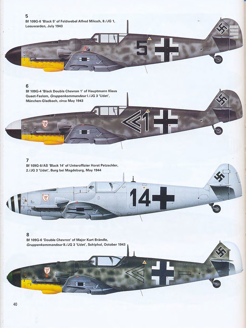 Bf 109 Defense of the Reich Aces -- Military History Book -- #ace68 ...