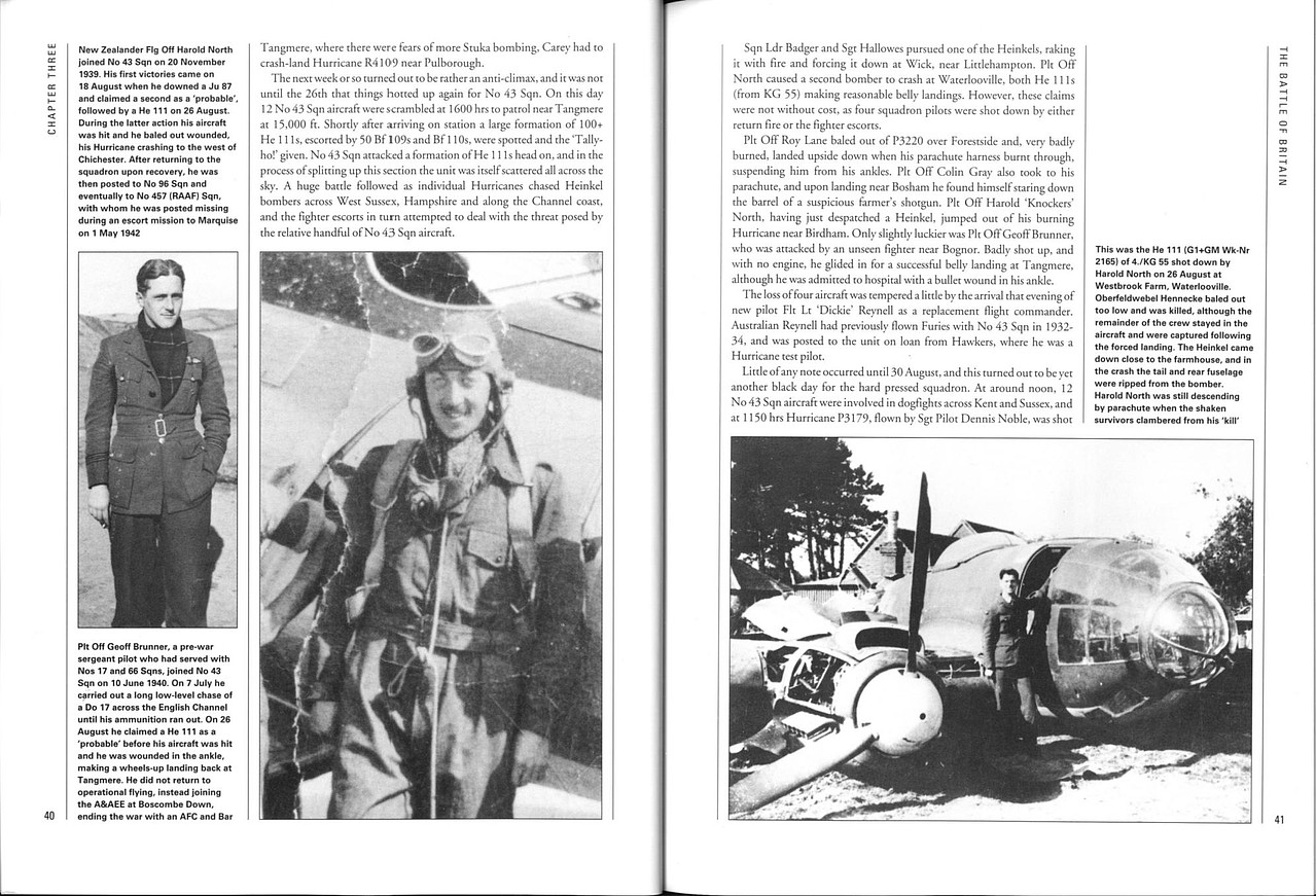 No 43 Fighting Cocks Squadron Military History Book Aeu9