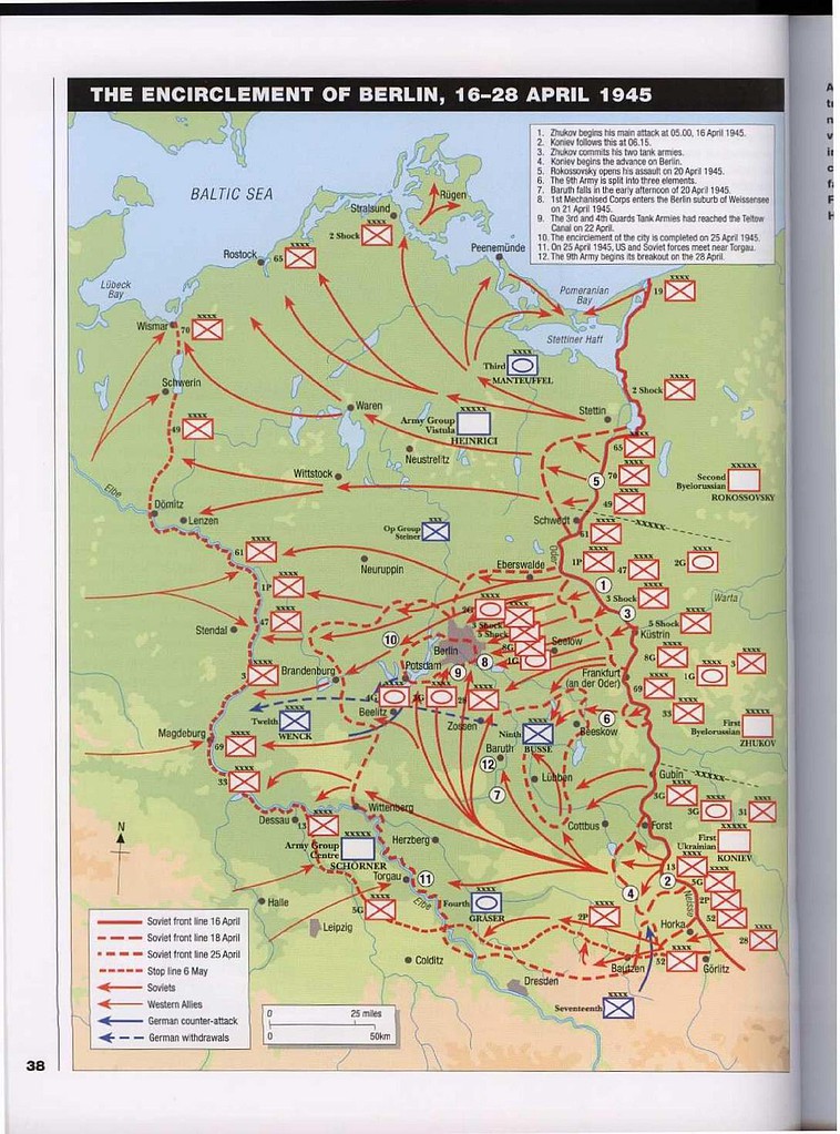 Штурм берлина 1945 карта