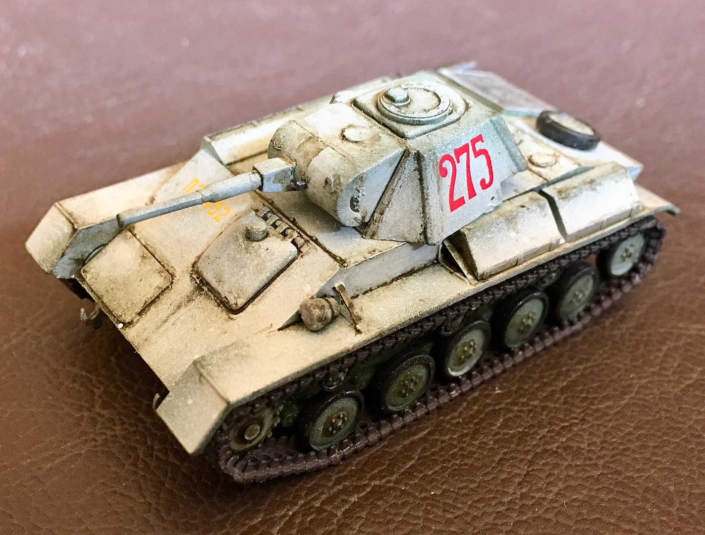 T70M Russian Light Tank -- Plastic Model Tank Kit -- 1/72 Scale -- #306 ...