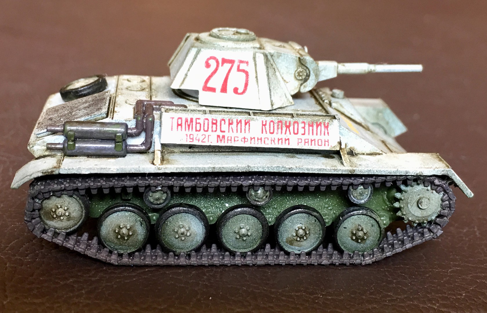 T70M Russian Light Tank -- Plastic Model Tank Kit -- 1/72 Scale -- #306 ...