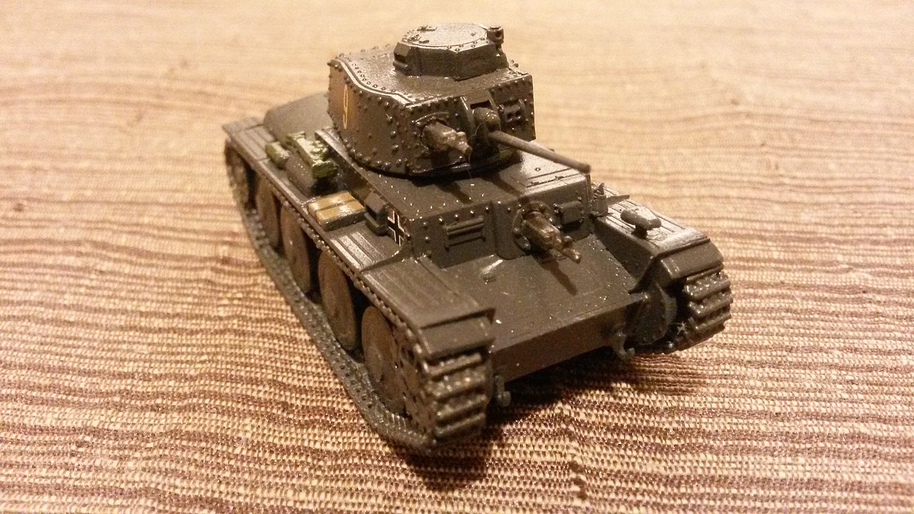 UNIMODELS 340 1/72 Light tank Pz Kpfw 38(t) Ausf C 