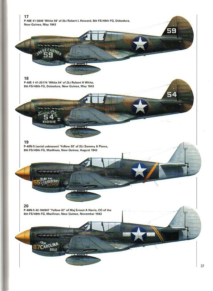 Aircraft of the Aces - P40 Warhawk Aces of the Pacific -- Military ...