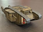 British Male Mk I Tank Somme Battle 1916