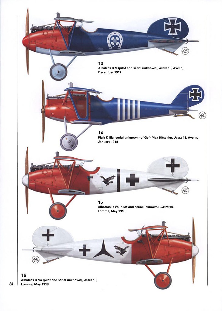 Aviation Elite - Jasta 18 Red Noses -- Military History Book -- #ae40 ...