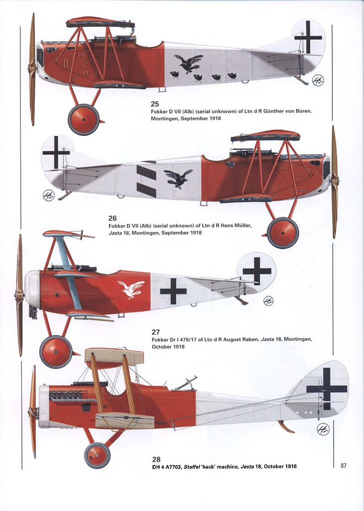 Aviation Elite - Jasta 18 Red Noses -- Military History Book -- #ae40 ...