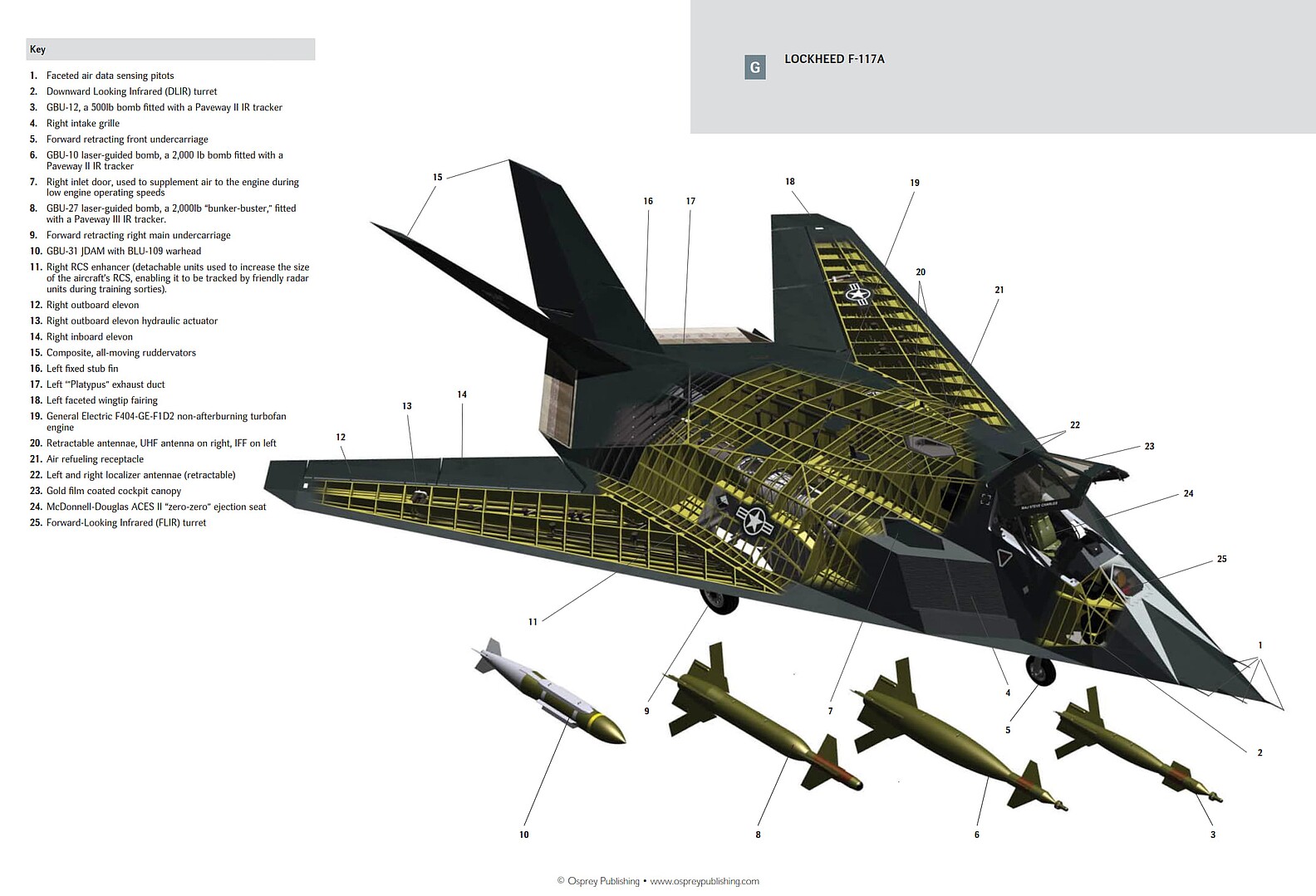 Air Vanguard - Lockheed F117 Nighthawk Stealth Fighter -- Military ...