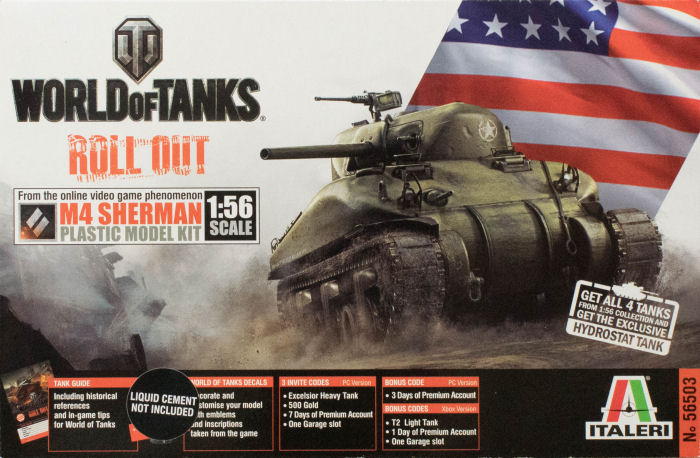 Gallery Pictures Italeri World Of Tanks M Sherman Plastic Model Military Vehicle Kit Scale