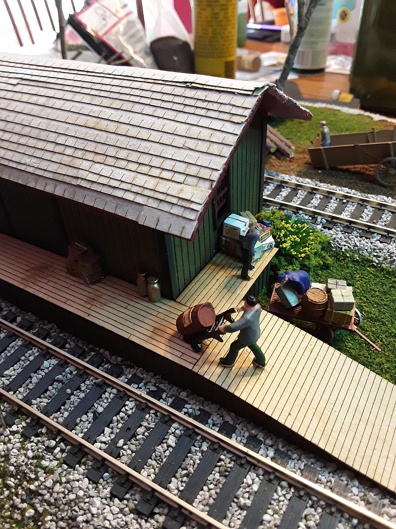 Munnsville Station HO Scale Model Railroad Building 667 pictures