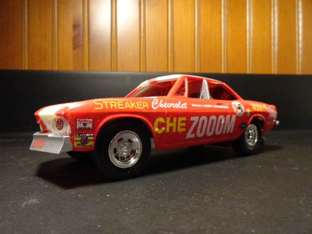 1969 Chevy CheZoom Corvair Funny Car -- Plastic Model Car Kit -- 1/25 ...