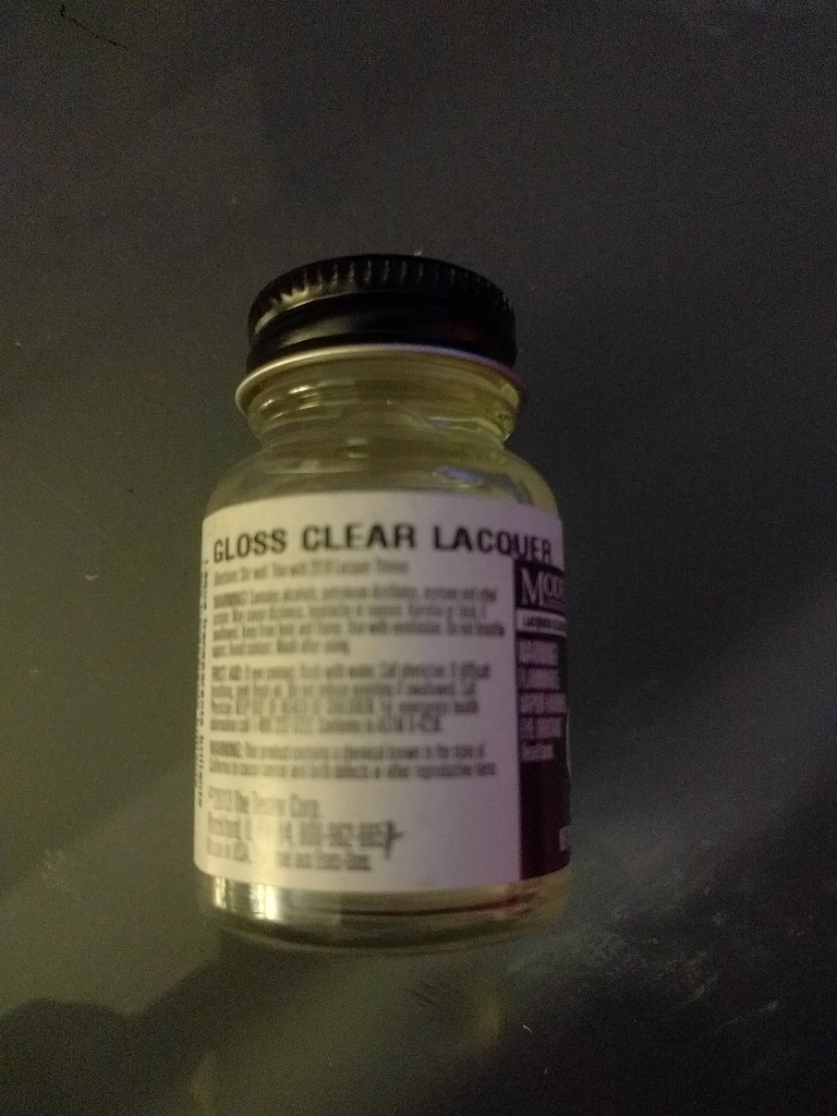 Model Master Gloss Clear 1 oz -- Hobby and Model Lacquer Paint -- #2017 ...