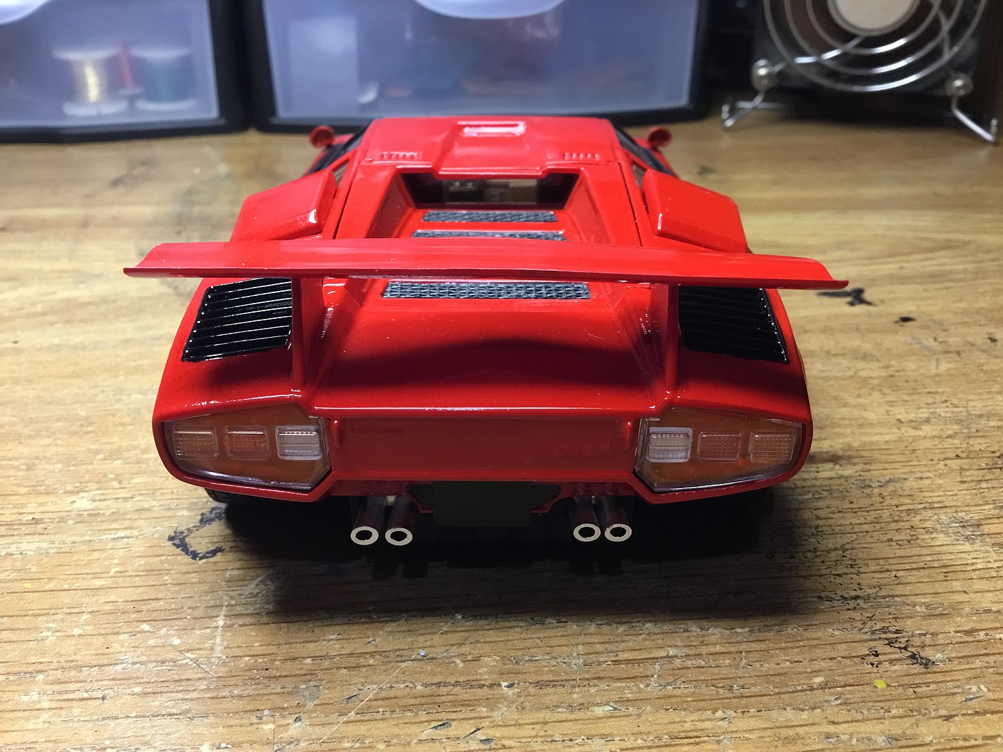 Lamborghini Countach LP500S Lambo -- Plastic Model Car Kit -- 1/24 ...