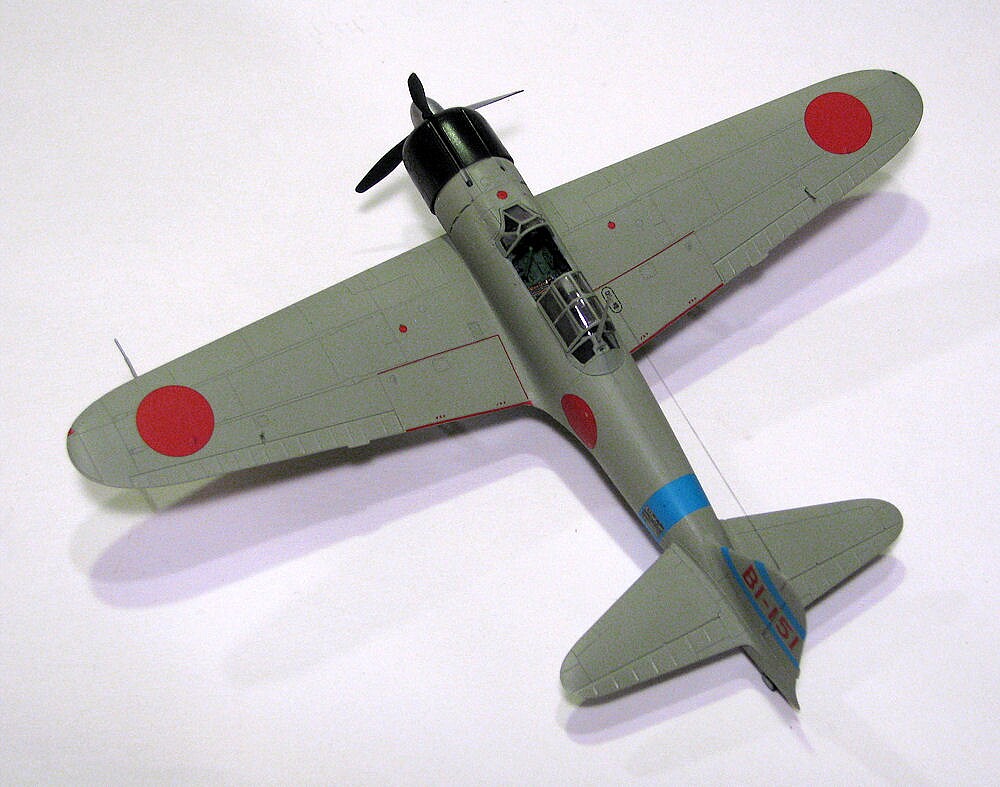 A6M2B Zero Fighter (Zeke) w/Marking Options -- Plastic Model Airplane ...